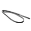 Dever Ascot Lead Reain 5/8In Brass Buckle 68In/1.2m Black